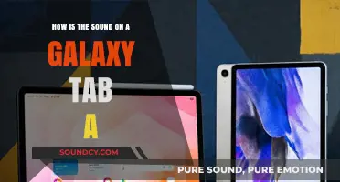 Galaxy Tab A Sound Quality: A Comprehensive Review and Analysis