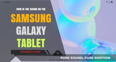 Samsung Galaxy Tablet Sound Quality: A Comprehensive Review and Analysis