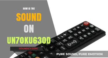 Un70ku630d Sound Quality: A Comprehensive Review and Analysis