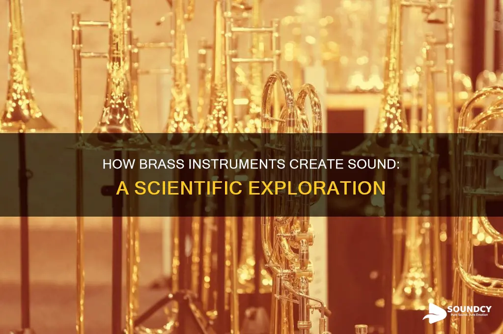 how is the sound produced on all brass instruments