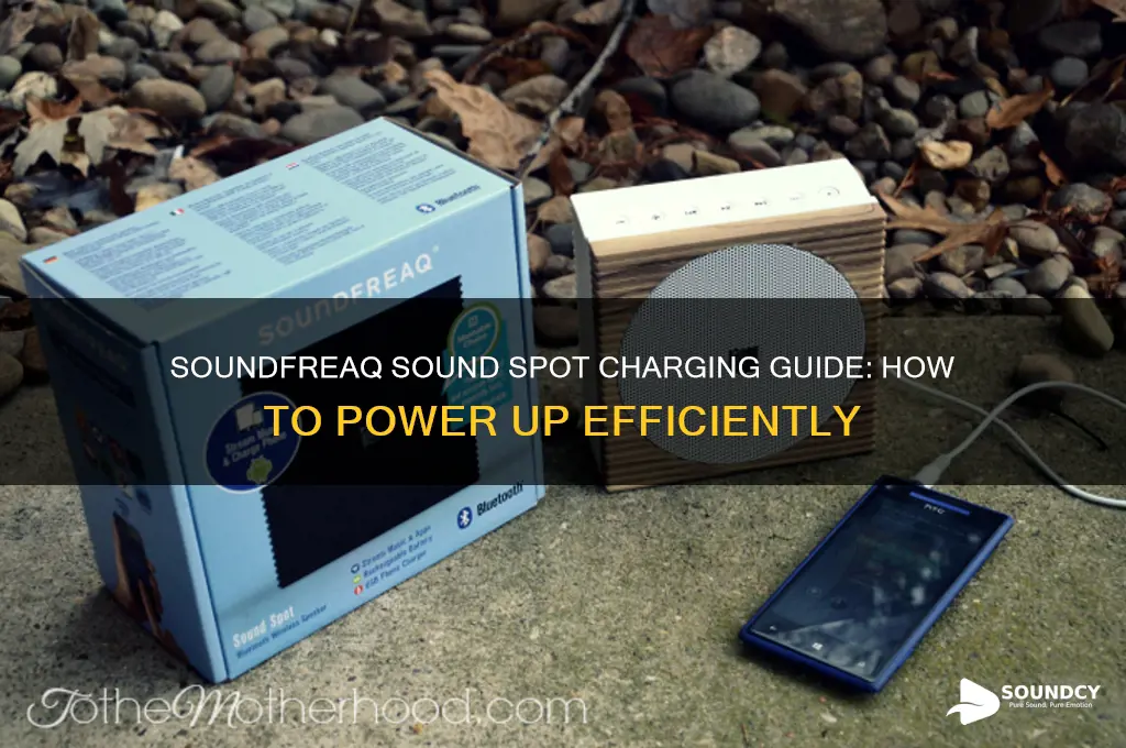 how is the soundfreaq sound spot suppose to charge