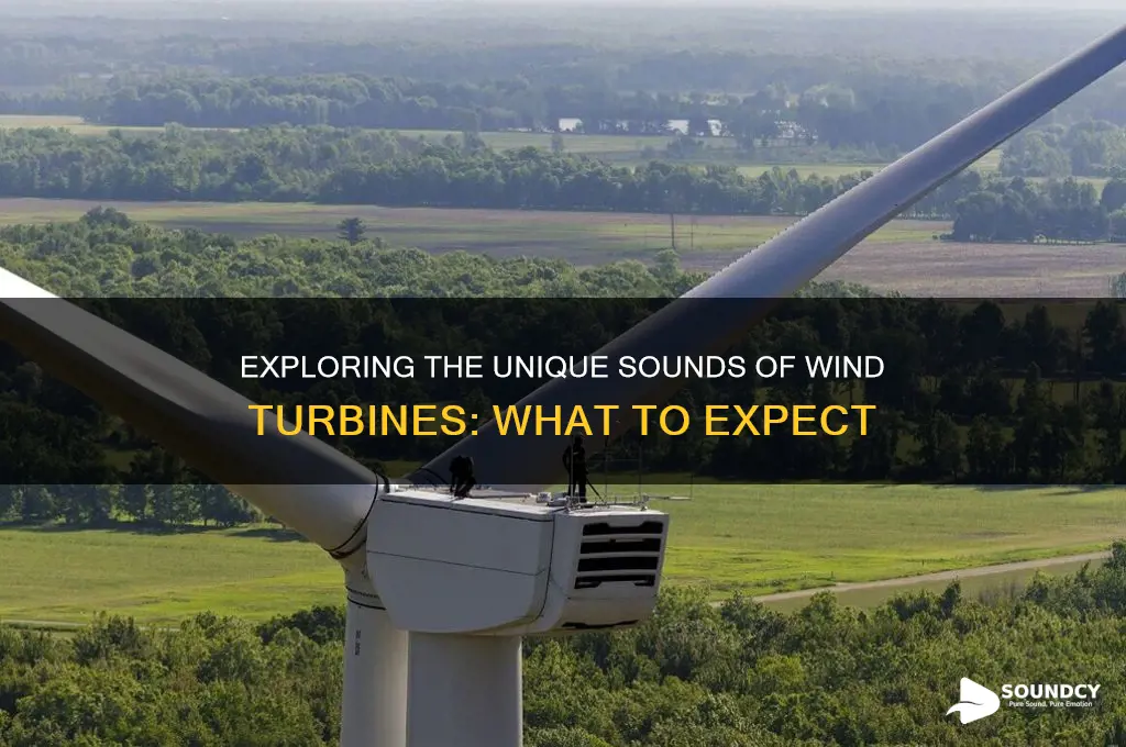 how is the wind turbines sound