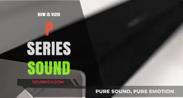Vizio P Series Sound Quality: A Comprehensive Review and Analysis