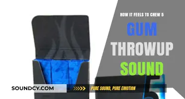 Chewing 5 Gum: The Unexpected Throw-Up Sound Experience