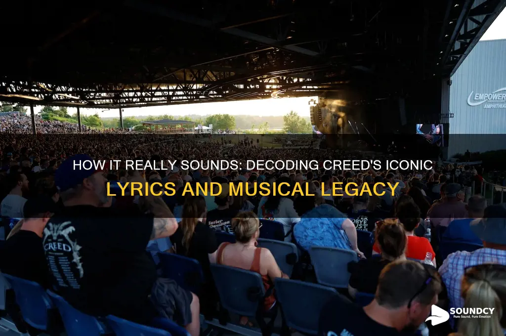 how it really sounds creed