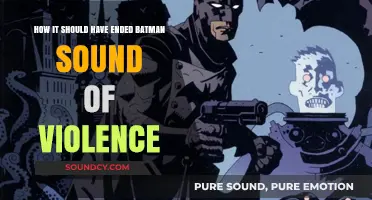 Reimagining Batman: Sound of Violence's Alternate Ending Explored
