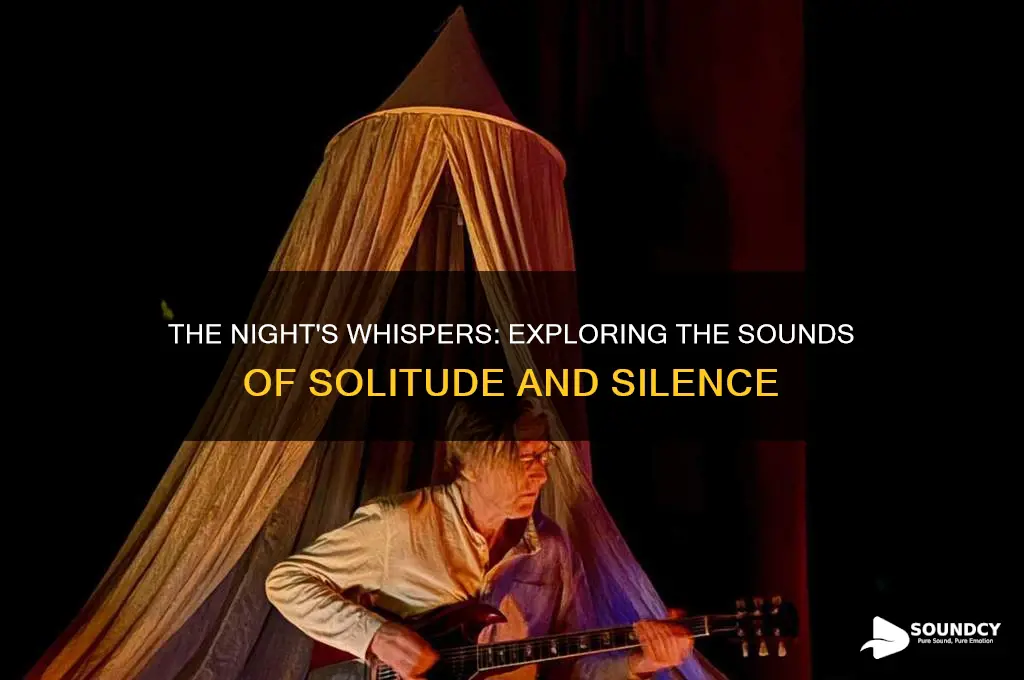 how it sounds at night me