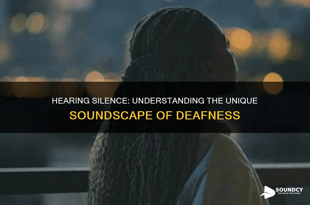 how it sounds to be deaf