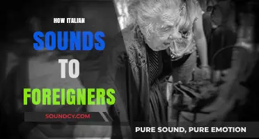 How Italian Sounds to Foreign Ears: A Linguistic Journey