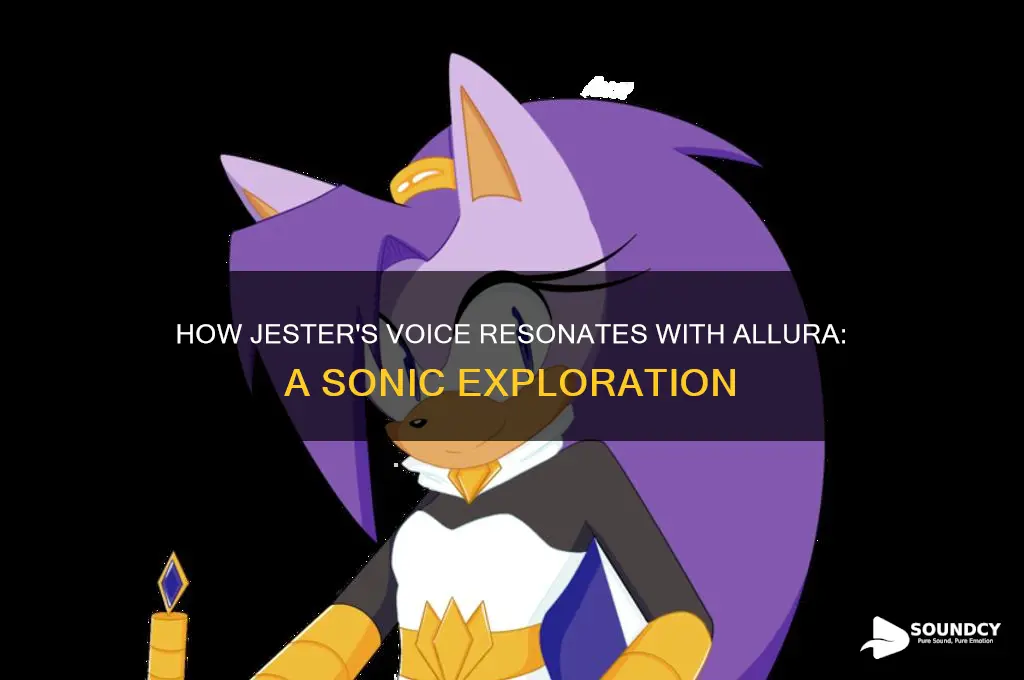 how jester sounds to allura