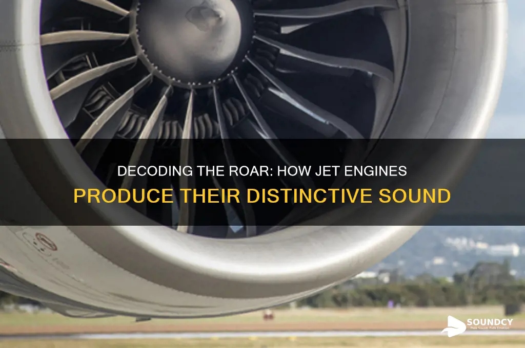 how jet engines make sound