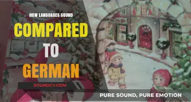 Comparing Global Language Sounds: How German Stands Out in Tone and Rhythm
