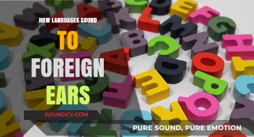 How Foreign Tongues Sound to Untrained Ears: A Linguistic Journey