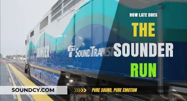 Sounder Train Schedule: Late-Night Service Hours and Routes Explained