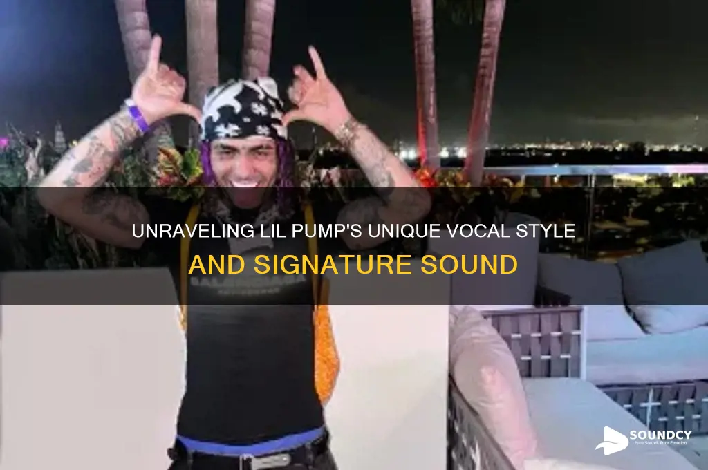 how lil pump sounds like