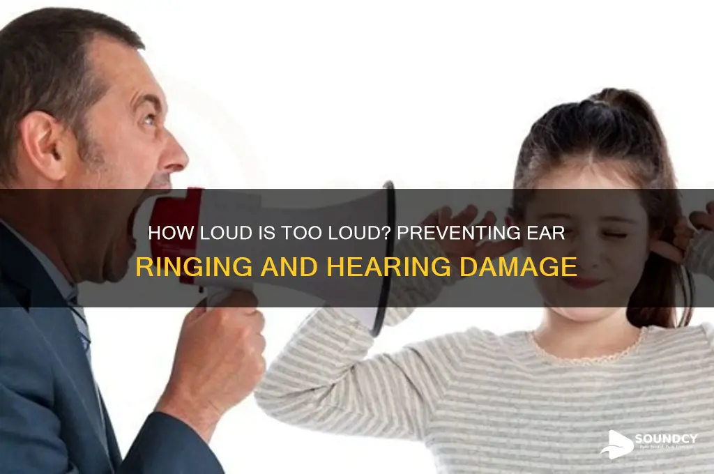 how load is sound to make your ears ring