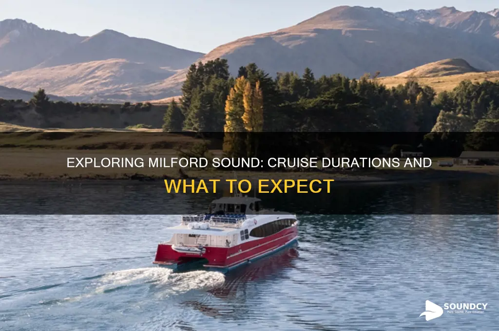 how long are milford sound cruises