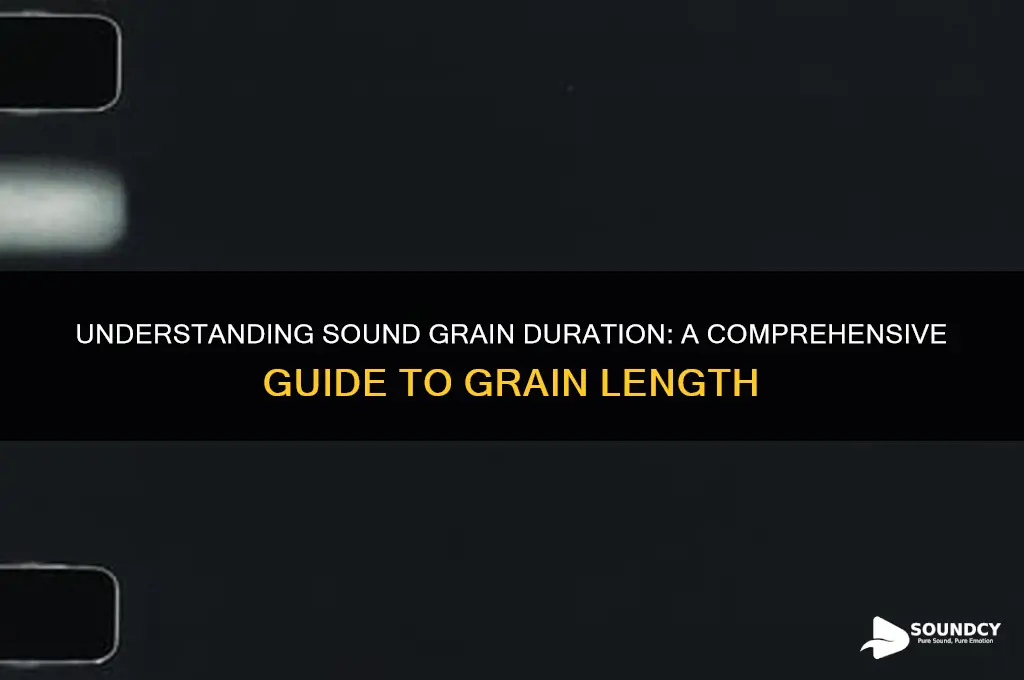 how long are sound grains