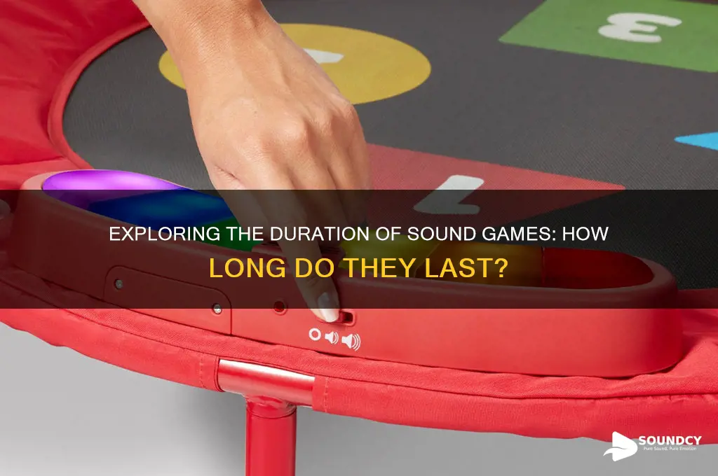 how long are sounds games