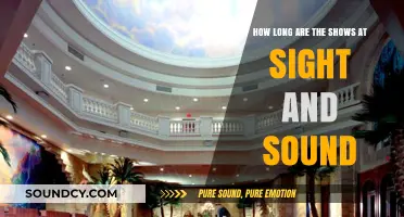 Sight and Sound Show Durations: What to Expect at Each Performance