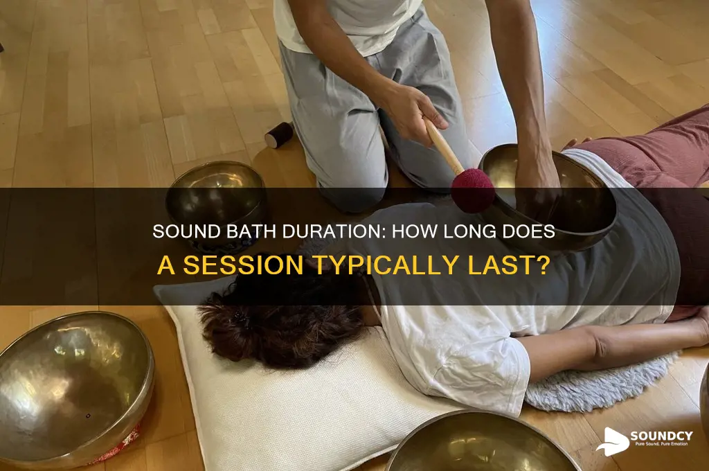 how long do sound baths last