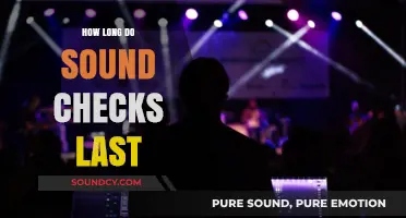 Sound Check Duration: How Long Does It Typically Take?