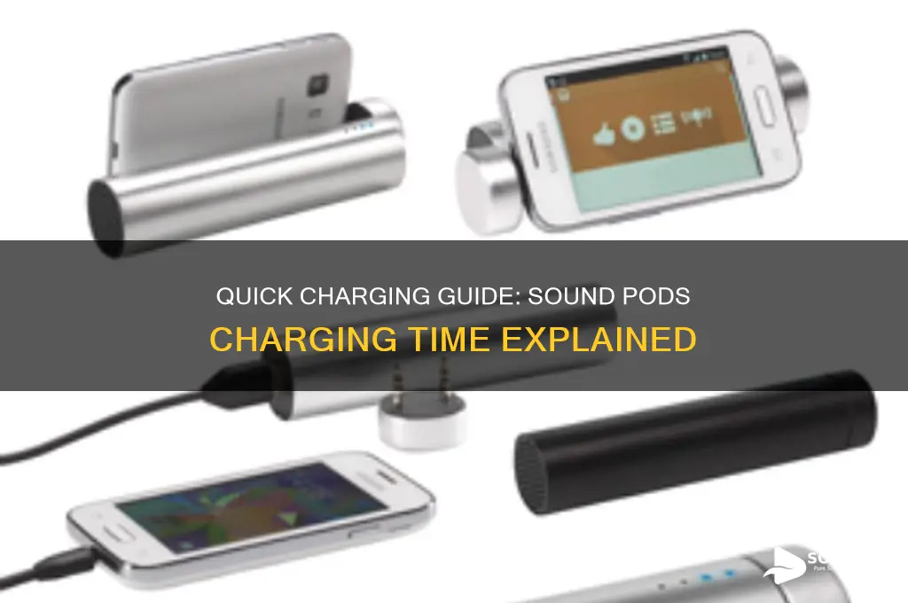how long does it take sound pods to charge