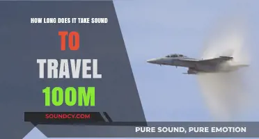 How Long Does Sound Travel 100 Meters? Unveiling the Speed