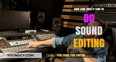 Mastering Sound Editing: Understanding the Time Commitment for Quality Results