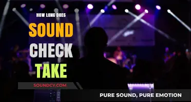 Sound Check Duration: How Long Does It Really Take?