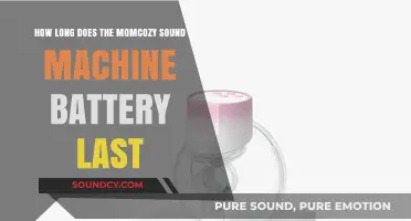Momcozy Sound Machine Battery Life: How Long Does It Last?