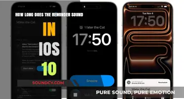 iOS 10 Reminder Sound Duration: How Long Does It Last?