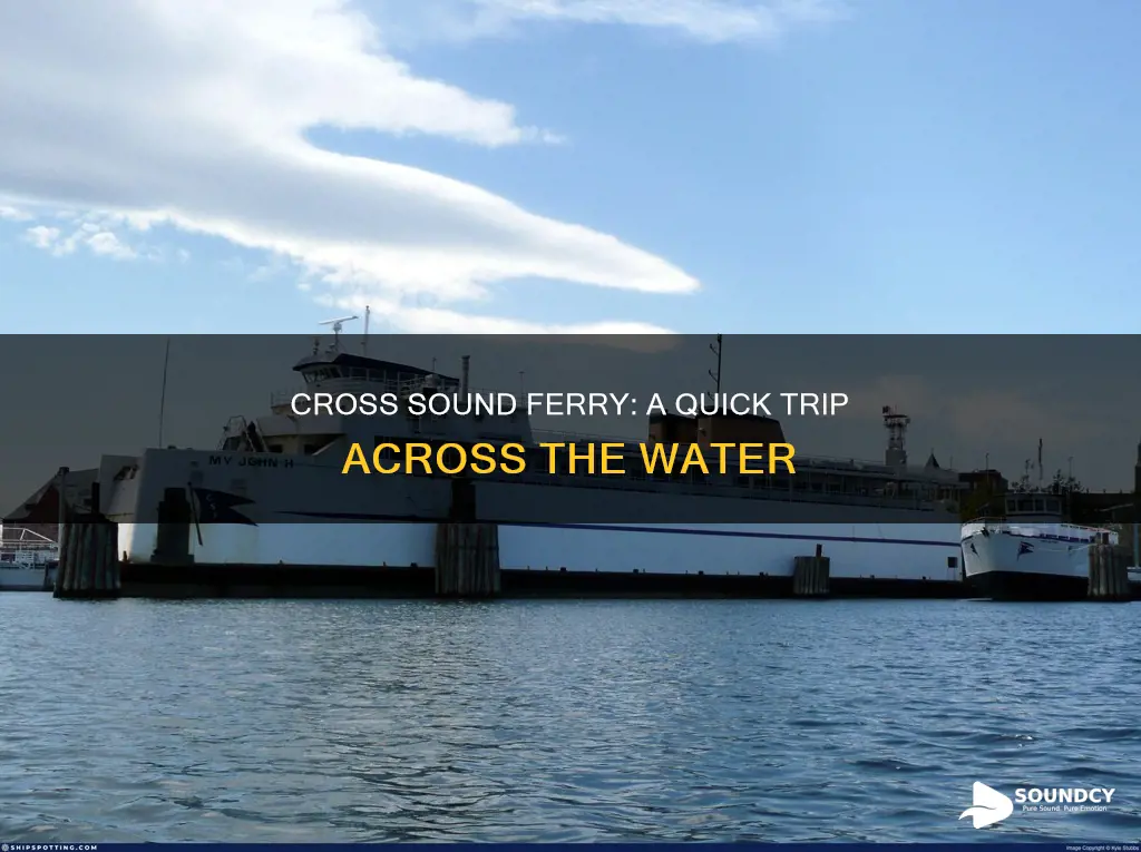 how long is cross sound ferry