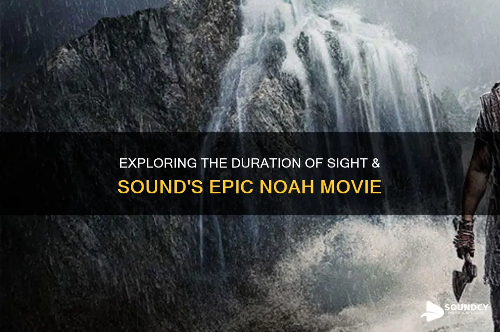 how long is movie noah from sight and sound