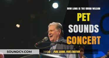 Brian Wilson's Pet Sounds Concert Duration: What to Expect