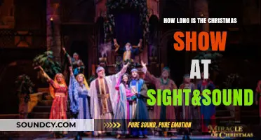 Discover the Duration of Sight & Sound's Magical Christmas Show