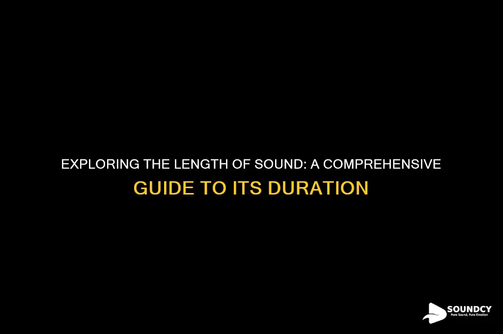 how long is the sound