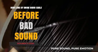 Amini Audio Cable Length: When Does Sound Quality Deteriorate?