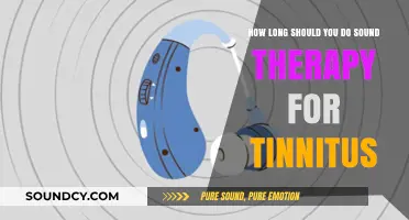 Effective Sound Therapy Duration for Tinnitus Relief: Expert Recommendations