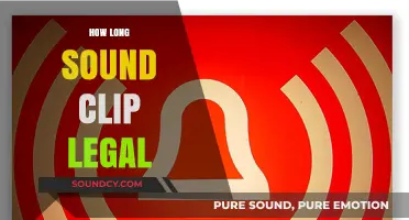Understanding Legal Duration Limits for Sound Clips in Media Usage