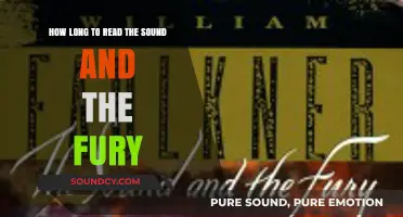 The Sound and the Fury: Estimating Your Reading Time