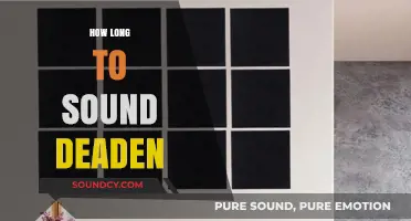 Sound Deadening Duration: How Long Does It Take to Achieve Quiet?