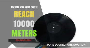 How Long Does Sound Travel to Reach 10,000 Meters?