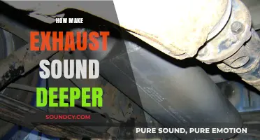 Enhance Your Ride: Tips for a Deeper Exhaust Sound