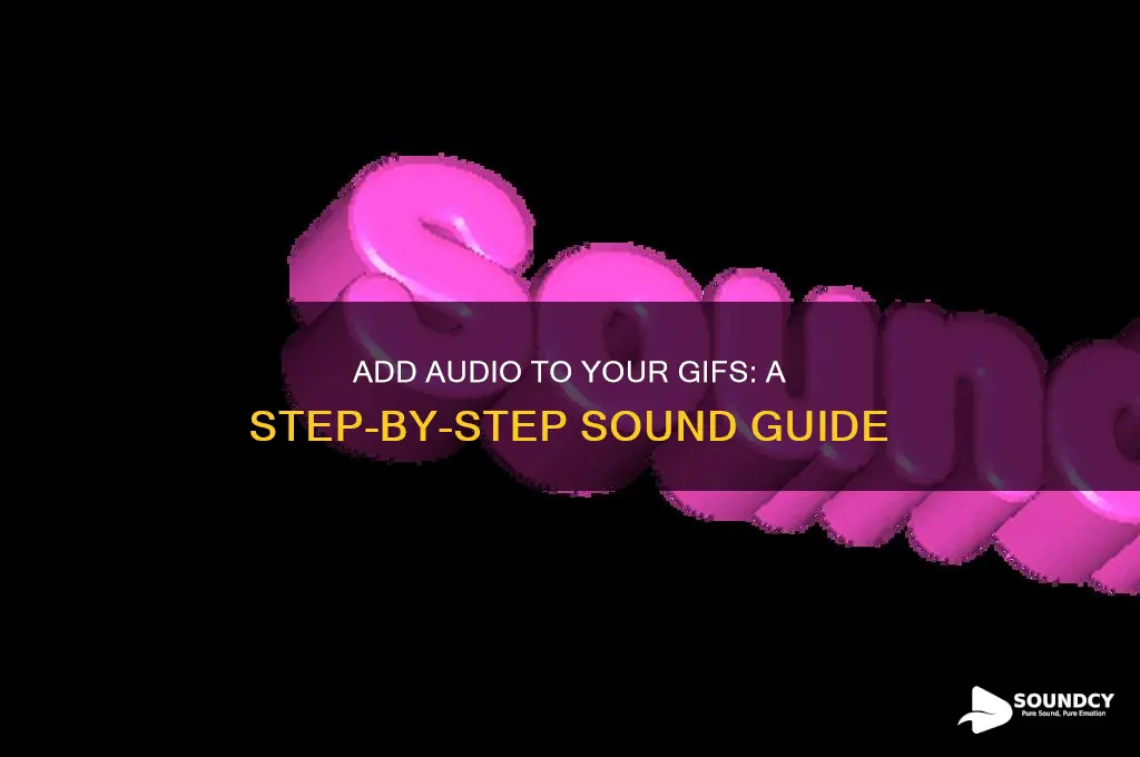 how make gifs with sound