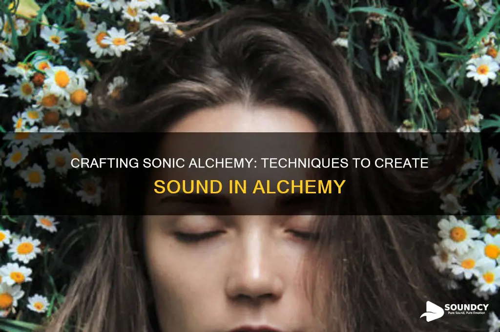 how make sound in alchemy