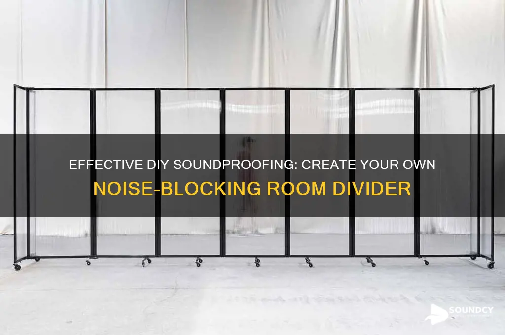 how make sound proof divider