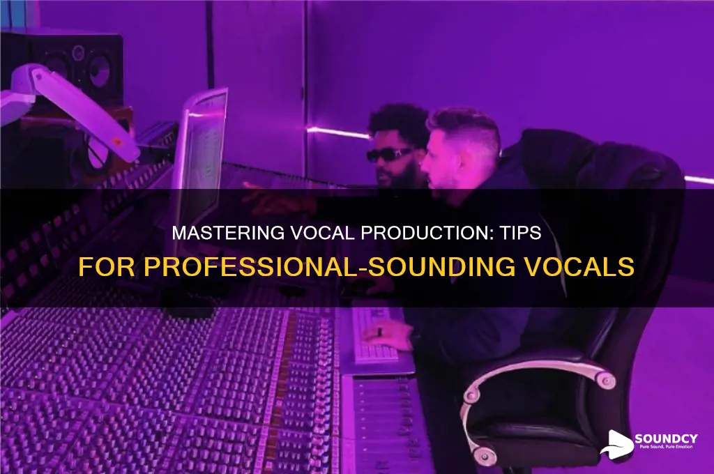 how make vocals sound professional