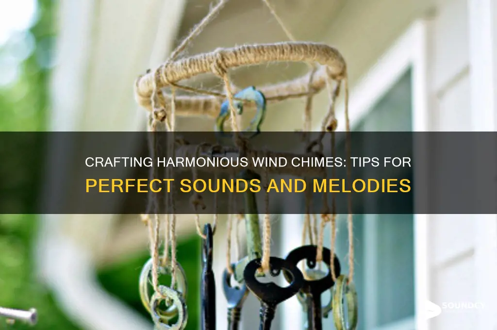 how make wind chimes sound