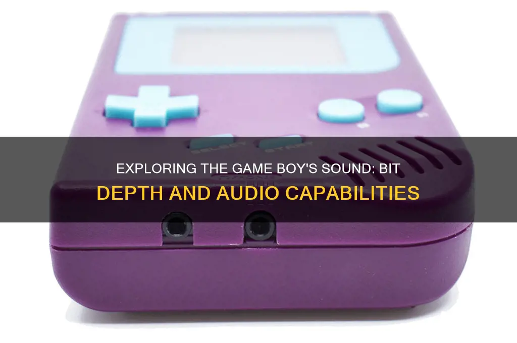 how many bits is gameboy sound